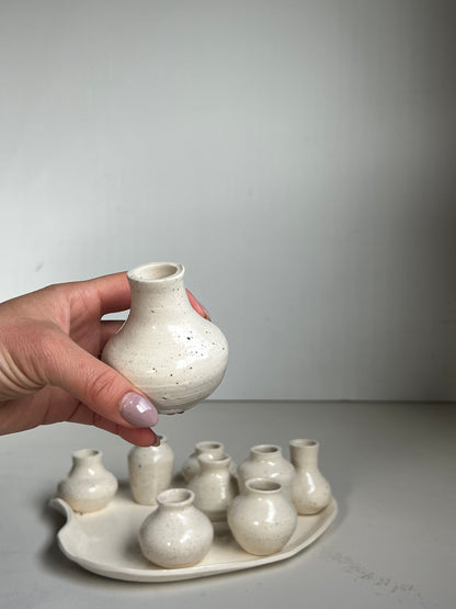 Speckled Budvases