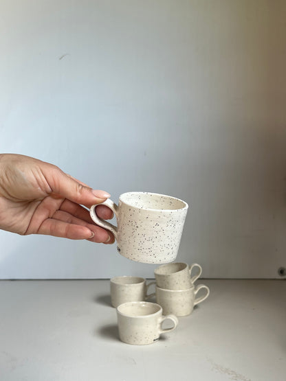 Speckled espresso cup