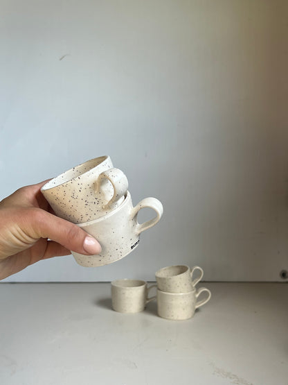 Speckled espresso cup