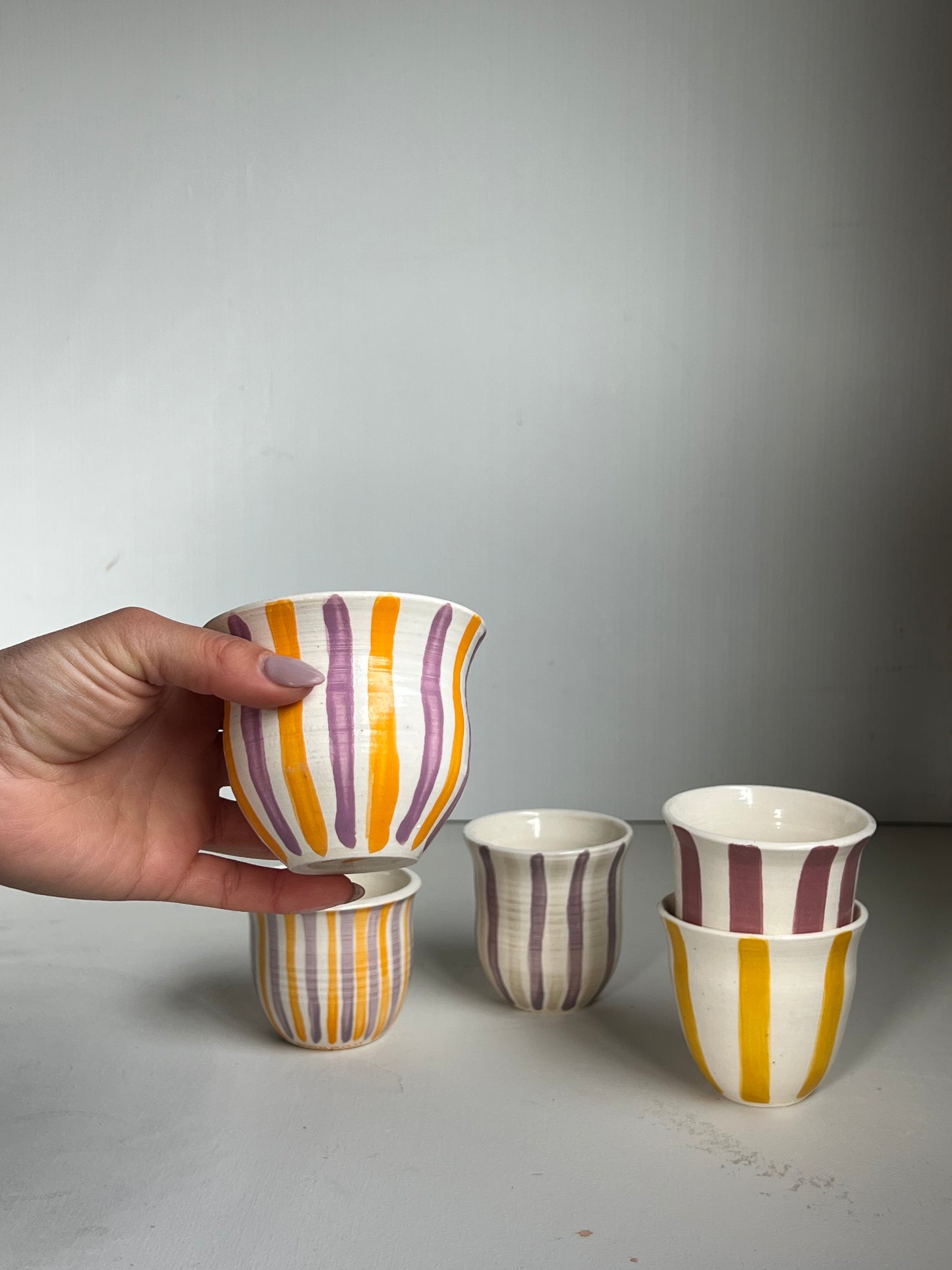 Medium lilac+tangerine Keep Cup